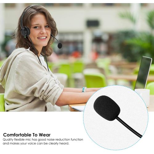  [아마존베스트]Rehomy USB Headset Wired Headphones with Microphone for Laptop Desktop Video Conference Remote Course