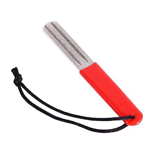  [아마존베스트]Rehomy Hook Sharpening Files Dual Grooving Fishing Hook Stone