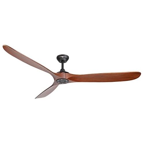  reiga 70 Modern Solid Wood Blades Ceiling Fan with App, Alexa, Google Home, Remote Control, 6-speed Reversible DC Motor for Indoor / Outdoor