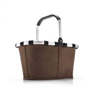 reisenthel Carrybag Fabric Picnic Tote, Sturdy Lightweight Basket for Shopping and Storage, Mocha