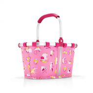 reisenthel Carrybag XS Kids, Extra Small Collapsible Basket, ABC Friends Pink
