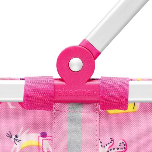  reisenthel Carrybag XS Kids, Extra Small Collapsible Basket, ABC Friends Pink