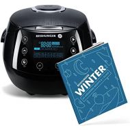 [아마존베스트]Reishunger Digital Rice Cooker 1.5L, 860W, 220V Multi-Purpose Cooker with 12 Programmes, 7 Phase Technology, Premium Inner Pot, Timer and Warming Function - Rice for up to 8 People