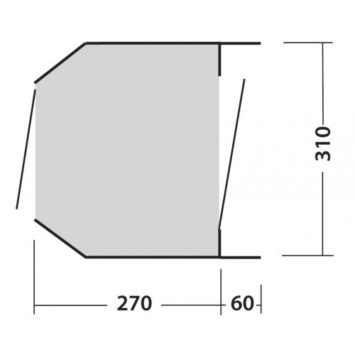  Relags Easy Camp Shamrock TentGrey, One Size