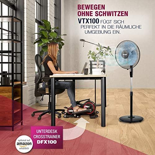  [아마존베스트]RelaxxNow Super Quiet Floor Fan with 45 W Power Motor, Oscillating Fan with 3 Speed Levels, Height Adjustment up to 131 cm, 41 dB Sleep Mode and 41 cm Diameter, Model VTX 100