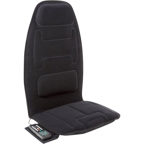  RelaxZen 60-2910P Massage Seat Cushion, Black