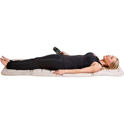  RelaxZen Relaxzen 60-2907P08X Massage Plush Mat, Beige