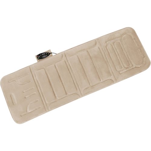  RelaxZen Relaxzen 60-2907P08X Massage Plush Mat, Beige