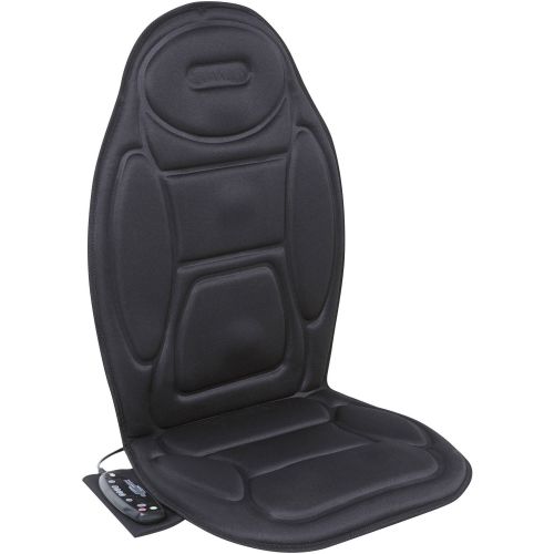  RelaxZen Relaxzen 60-2926XP Massage Seat Cushion, Black