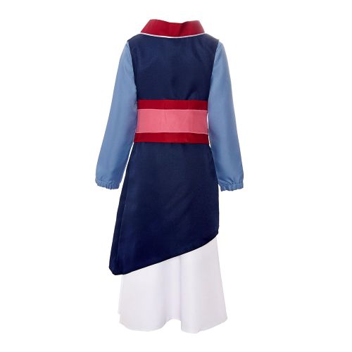  ReliBeauty Big Girls Heroine Mulan Costume Three-Piece Dress up