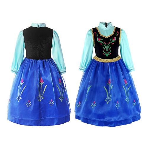  ReliBeauty Little Girls G8180 Retro Princess Anna Fancy Dress Costume