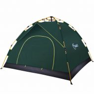 Reliancer Family Camping Tents Automatic Hydraulic Instant Tent Pop Up 210T PU Protection Easy Set Up Dome Tent Waterproof Sun Shelter Fiberglass Frame for Outdoor Rainproof Backpacking Hiki