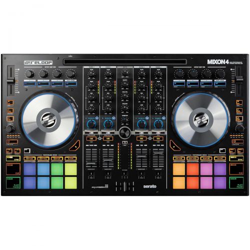  Reloop},description:In collaboration with Serato and Algoriddim, Reloop presents the first performance controller that fuses the two DJ software suites with a multi-platform concep