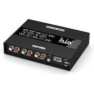 Reloop Flux 6x6 In/Out USB-C DVS Flexible, Robust, and Roadworthy Interface for Serato DJ Pro with USB Cables and Extended Edge Design (Black)