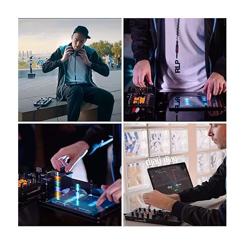  Reloop Mixtour All-In-One DJ Controller-Audio Interface for iOS/Andriod/Mac