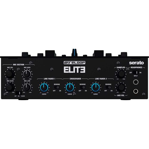  Reloop Elite - High Performance DVS Mixer for Serato