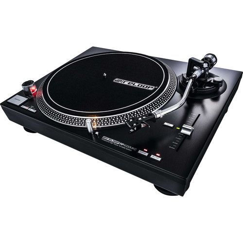  Reloop RP-4000 MK2 Quartz-Driven DJ Turntable with High-Torque Direct Drive