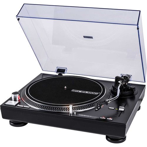  Reloop RP-4000 MK2 Quartz-Driven DJ Turntable with High-Torque Direct Drive