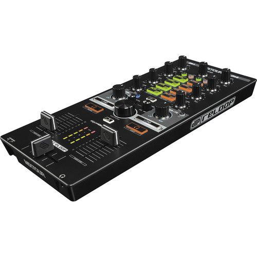  Reloop MIXTOUR - Portable Cross-Platform DJ Controller for iOS, Android, Mac/PC