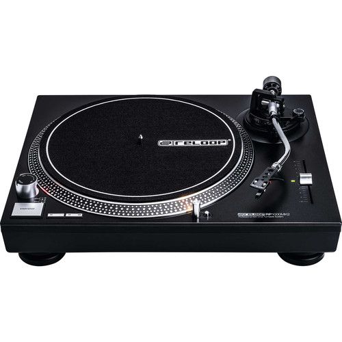  Reloop RP-1000 MK2 Belt-Driven DJ Turntable