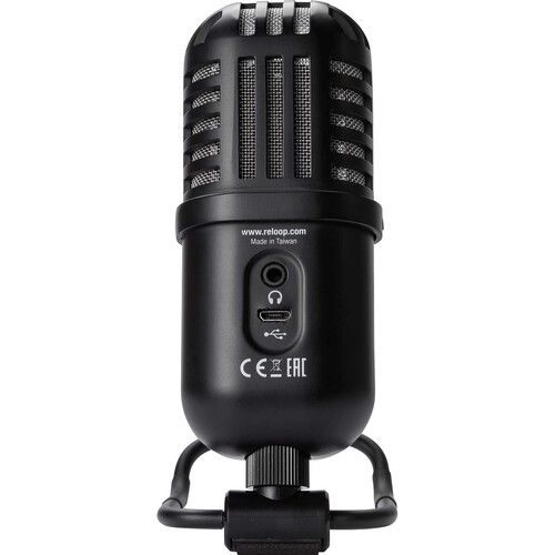  Reloop sPodcaster Go USB Microphone for Streaming Podcast