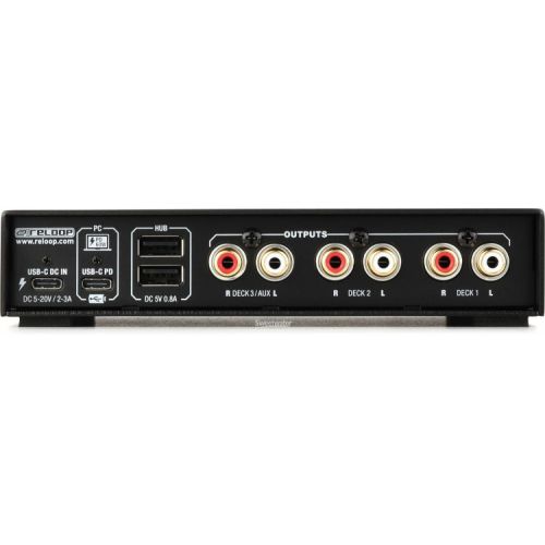  Reloop Flux 3-channel 6x6 DVS Interface for Serato DJ Pro