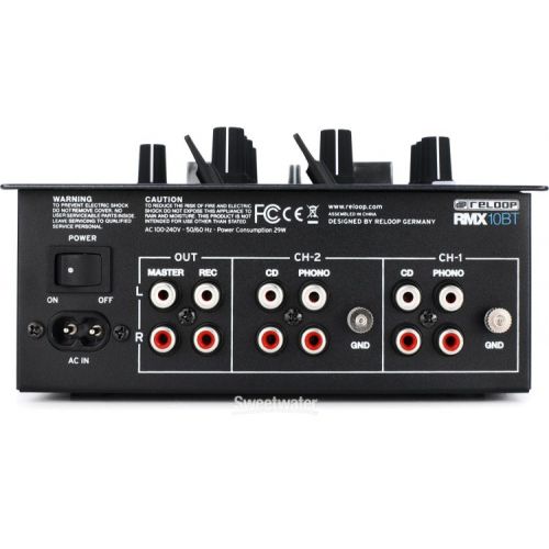  Reloop RMX-10BT Compact Bluetooth DJ Mixer Demo