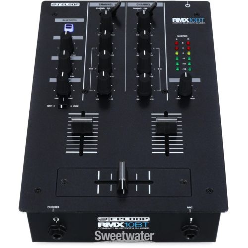  Reloop RMX-10BT Compact Bluetooth DJ Mixer Demo