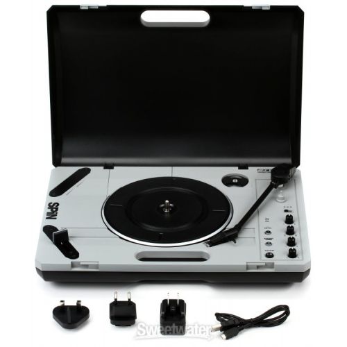  Reloop SPIN Portable DJ Turntable with BT Speaker