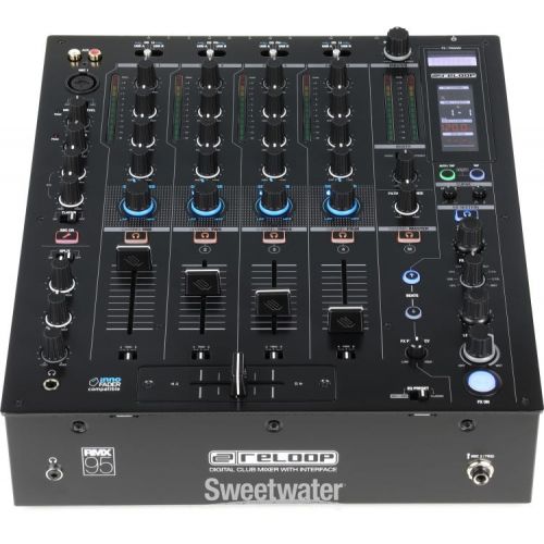  Reloop RMX-95 4+1-channel DVS Performance DJ Mixer with Neural Mix B-stock