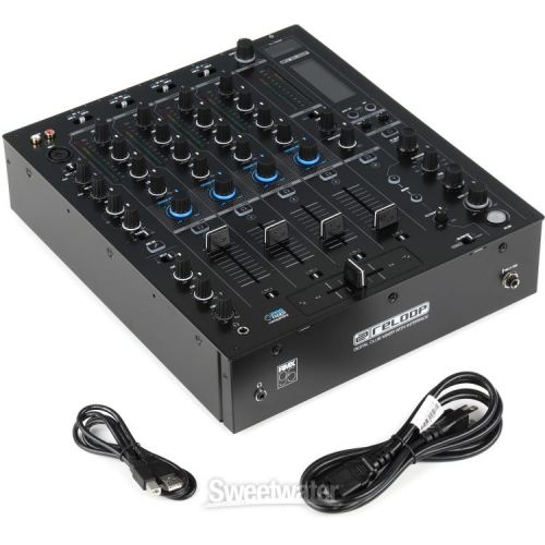  Reloop RMX-95 4+1-channel DVS Performance DJ Mixer with Neural Mix B-stock