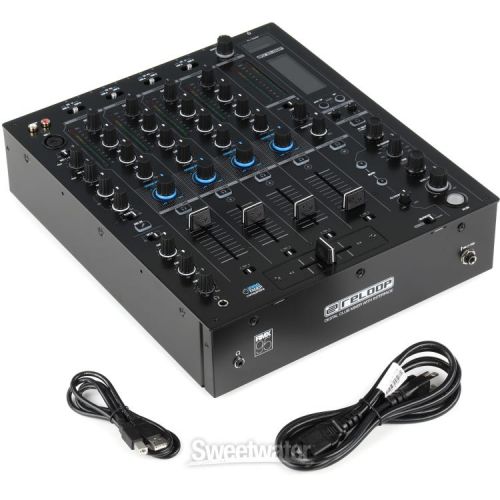  Reloop RMX-95 4+1-channel DVS Performance DJ Mixer with Neural Mix
