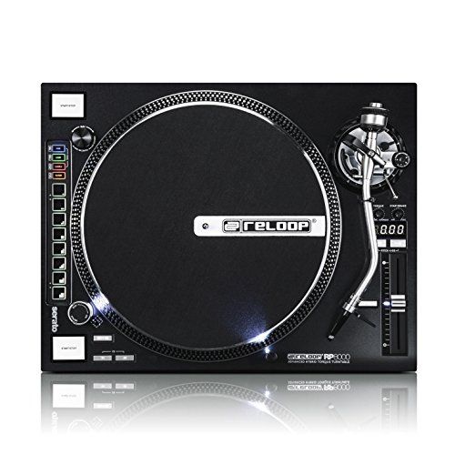  [무료배송]2일배송/ 리루프  RP-8000 Reloop AMS-RP-8000 Advanced Hybrid Torque Turntable with Upper-Torque Direct Drive, Black