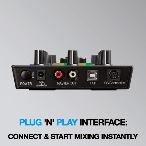  [아마존베스트]Reloop Mixtour All-In-One Controller-Audio Interface for iOS/Andriod/Mac for DJAY