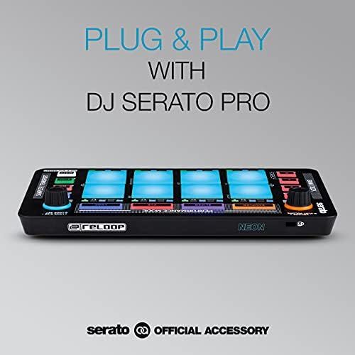  [아마존베스트]Reloop Neon - Serato DJ Drum Pad Controller