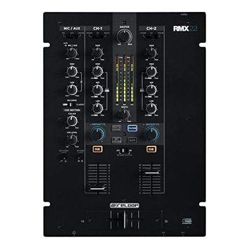  [아마존베스트]Reloop RMX-22i - audio mixers (20 - 20000 Hz, 3.5 mm/6.35 mm)