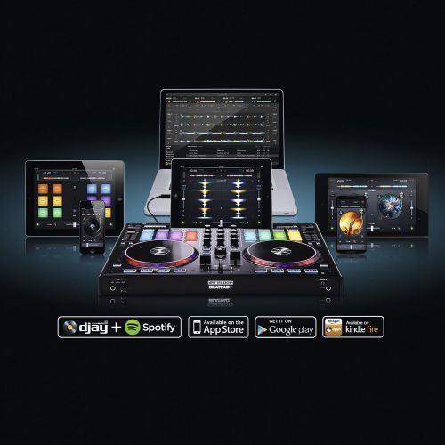  Reloop Beatpad-2 Cross Platform DJ Controller for iPad, Android and Mac