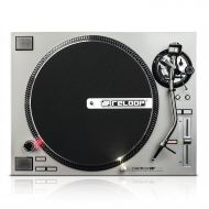 Reloop RP-7000 Quartz Driven DJ Turntable with Upper-Torque Direct Drive, Silver (RP-7000-SLV)