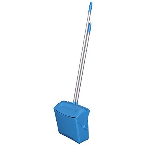  Remco 62501 Lobby Dustpan with Broom, PolypropylenePolyesterAluminum, 7 X 14 Bin, 37 Handle, Pink