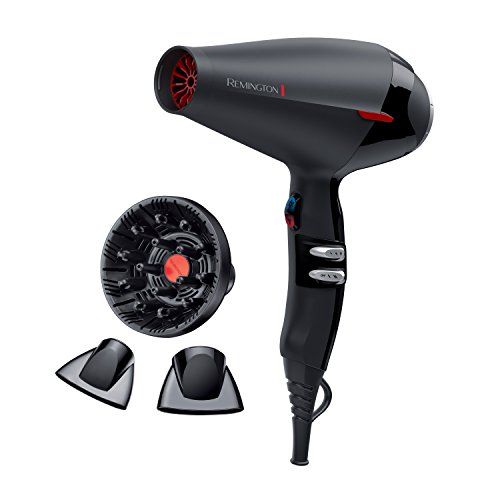  Remington Salon Collection Ultimate Power Hair Dryer, Black, AC9007