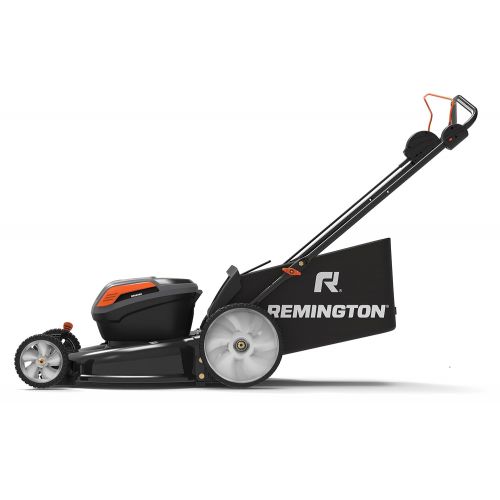  Remington RM4060 40V 21-Inch Cordless Battery-Powered Push Lawn Mower with Electric Start