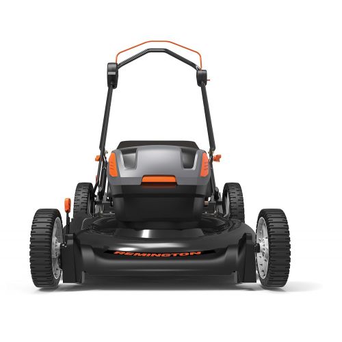  Remington RM4060 40V 21-Inch Cordless Battery-Powered Push Lawn Mower with Electric Start