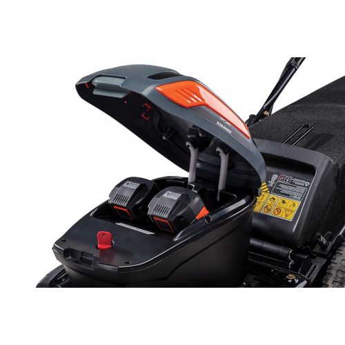  Remington RM4060 40V 21-Inch Cordless Battery-Powered Push Lawn Mower with Electric Start