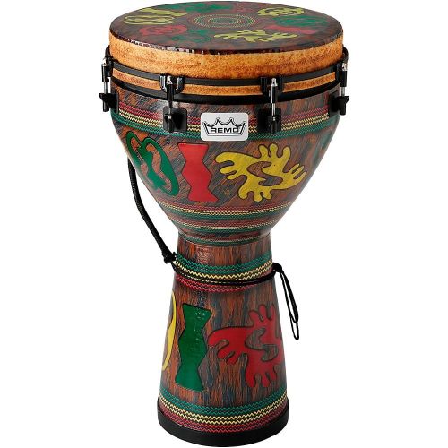  Remo Designer Series Key-Tuned Djembe Adinkra