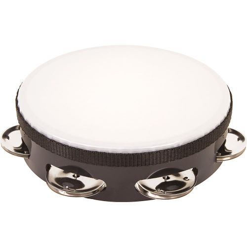  Remo Economy Tambourine w 8-Pair Jingles 2-Row 10