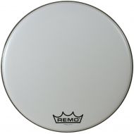Remo Powermax Ultra White Crimplock Bass Drumhead, 24