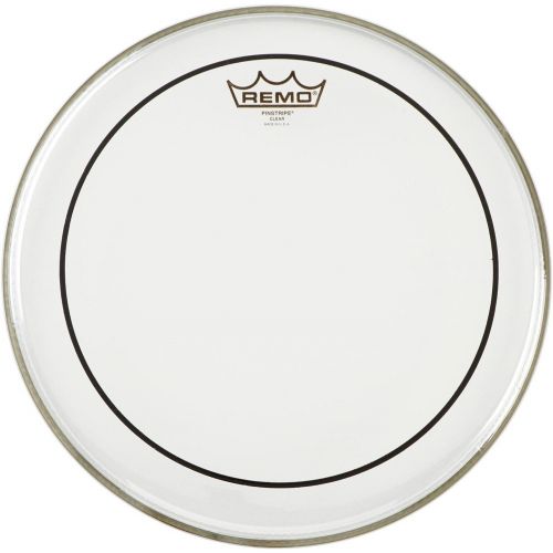  Remo PP1910-PS Clear Pinstripe Drumhead ProPack with 14-Inch Controlled Sound X Snare Head