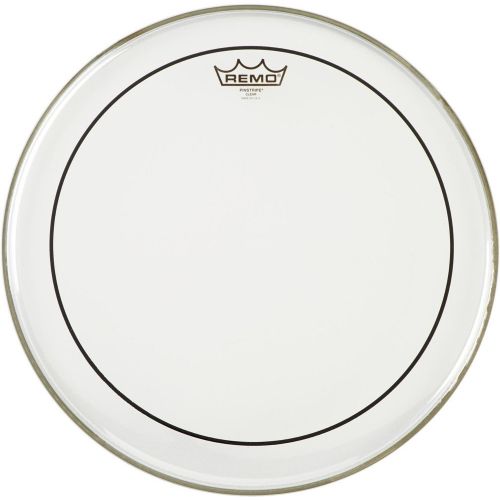  Remo PP1910-PS Clear Pinstripe Drumhead ProPack with 14-Inch Controlled Sound X Snare Head