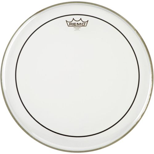  Remo PP1890-PS Clear Pinstripe Drumhead ProPack with 14-Inch Controlled Sound X Snare Head