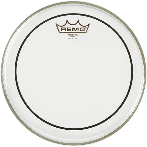  Remo PP1890-PS Clear Pinstripe Drumhead ProPack with 14-Inch Controlled Sound X Snare Head